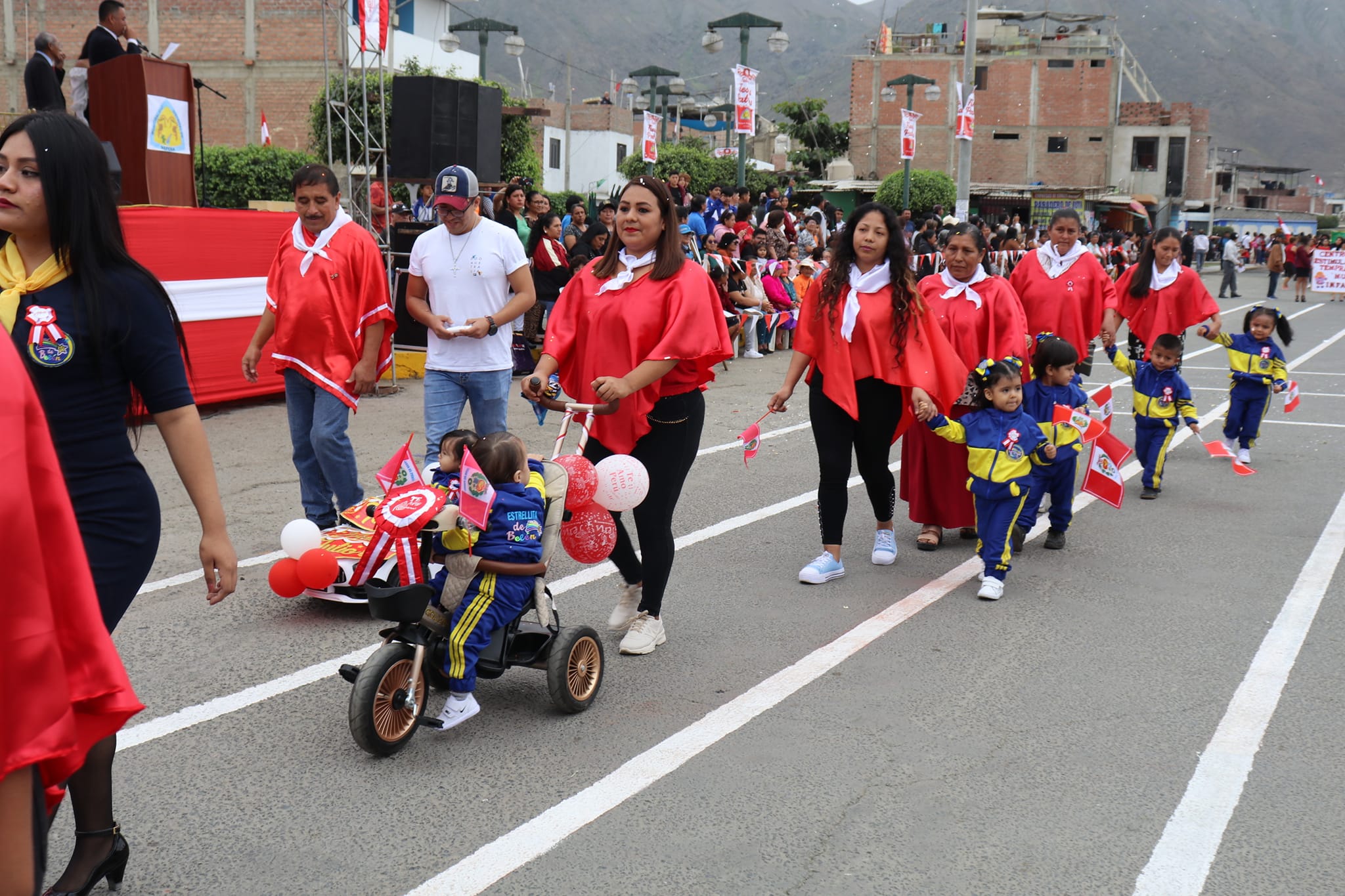 San Jacinto celebra fiestas patrias con orgullo y fervor