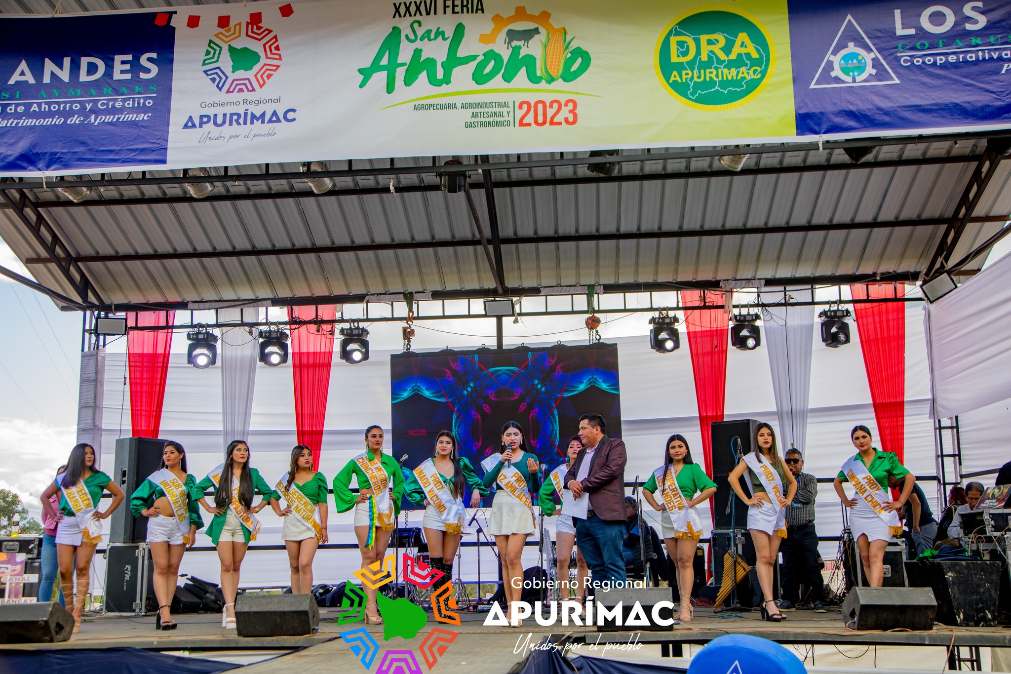 Candidata de la gerencia subregional de Chincheros del gore Apurímac ganó el concurso de belleza Sumaq Sipas San Antonio 2023