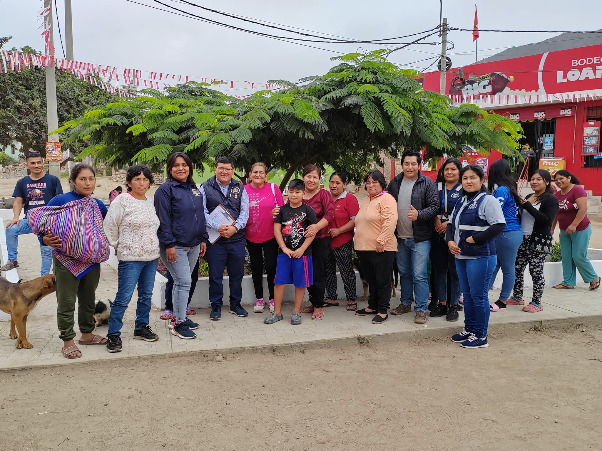 Entusiastas vecinos decoraron sus calles para participar del Concurso "Pon Tu Calle Bonita"
