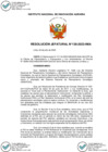 Vista preliminar de documento Resolución Jefatural N° 0138-2023-INIA