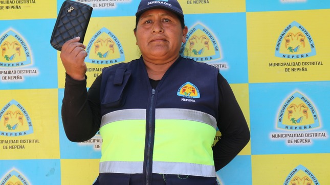 encontró billetera extraviada