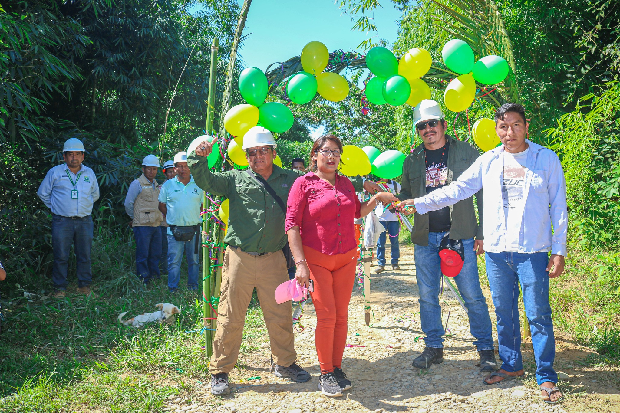 MAS TRABAJO PAR NUESTROS HERMANOS MEGANTONIANOS EN EL AARR KITAPARAY