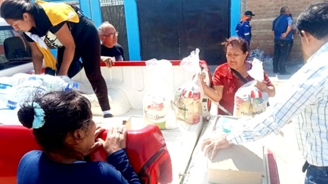 Gobierno Regional brinda apoyo a familias damnificadas de incendio en Nueva Talara