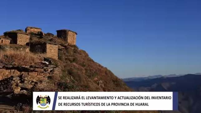 Se realizará el levantamiento y actualización del inventario de recursos turísticos de la provincia de Huaral 