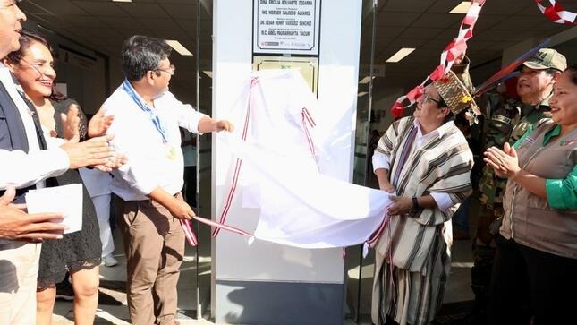 Cesar Vásquez “La presidenta Boluarte ya puso en funcionamiento 7 establecimientos de salud en lo que va del año”