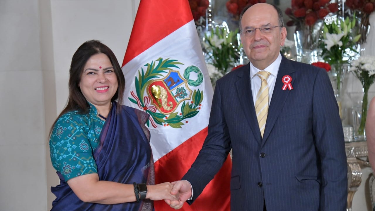 Embajada del Perú en India celebra Fiestas Patrias en importante hotel de Nueva Delhi