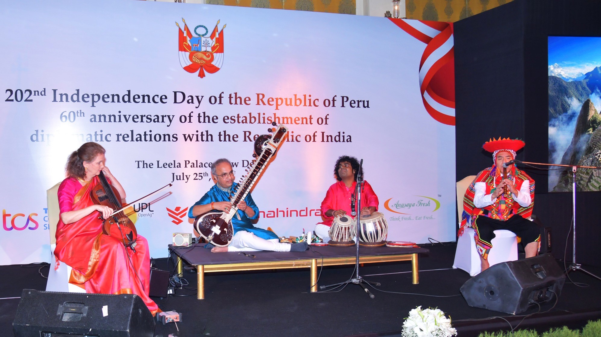 Embajada del Perú en India celebra Fiestas Patrias en importante hotel de Nueva Delhi