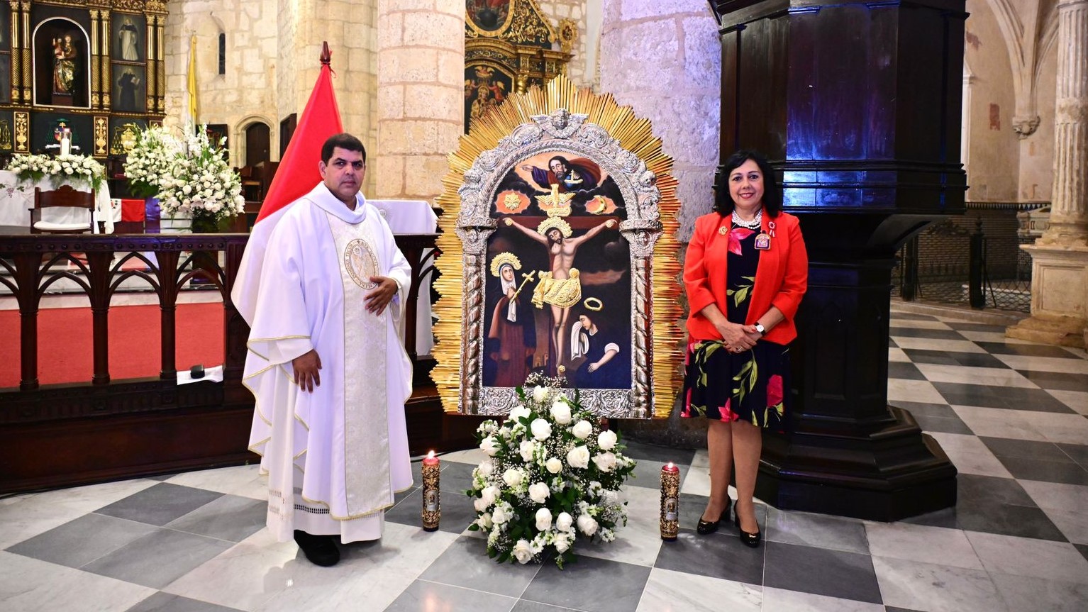 Embajada del Perú en República Dominicana realizó misa conmemorativa por el Día de la Independencia
