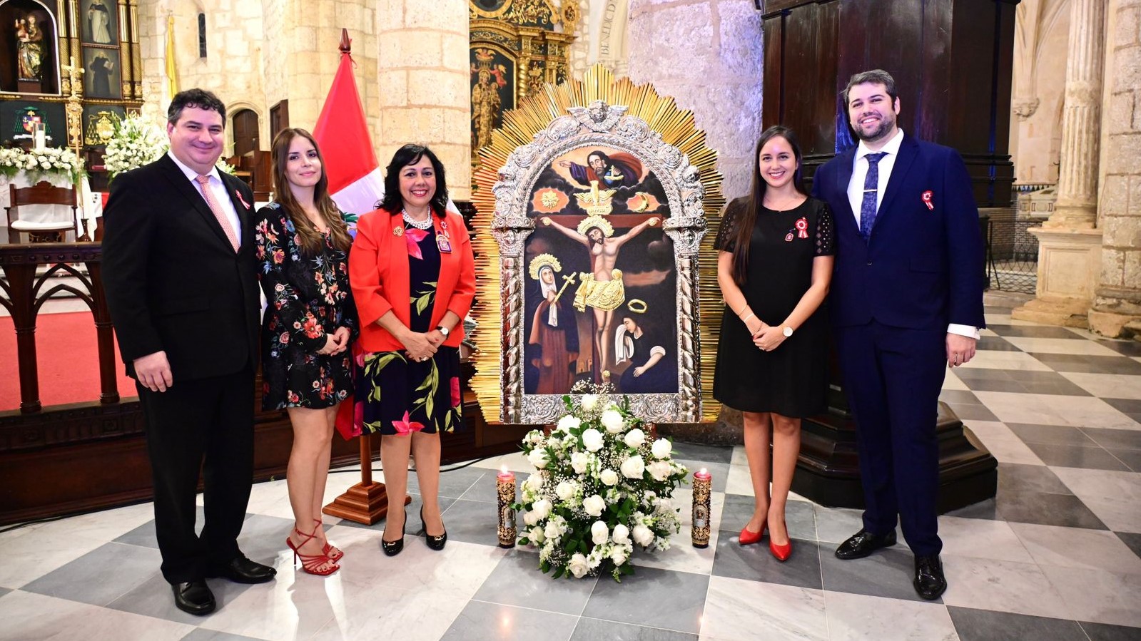 Embajada del Perú en República Dominicana realizó misa conmemorativa por el Día de la Independencia