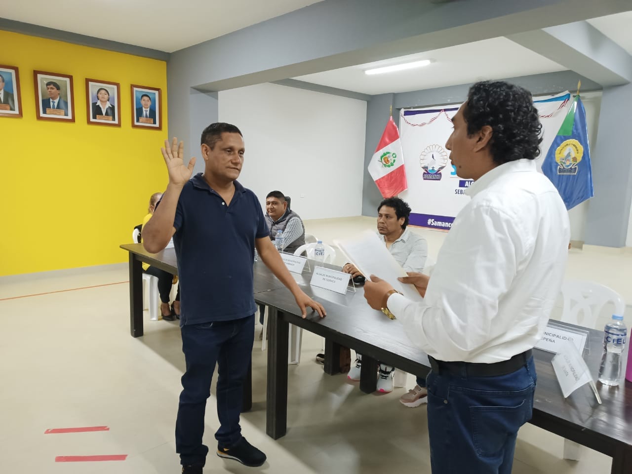 Alcalde de Nepeña elegido por unanimidad