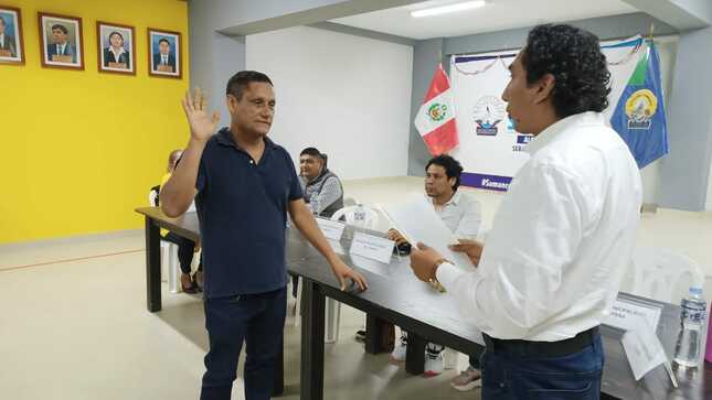 Alcalde de Nepeña elegido por unanimidad