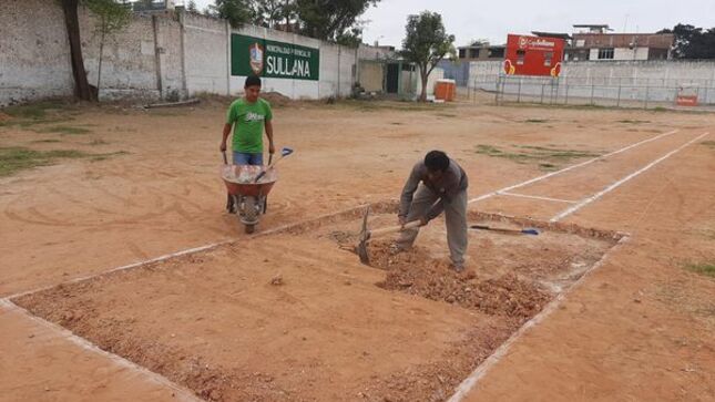 Municipalidad De Sullana Realiza Trabajos De Mantenimiento Al Estadio “Campeones Del 36”
