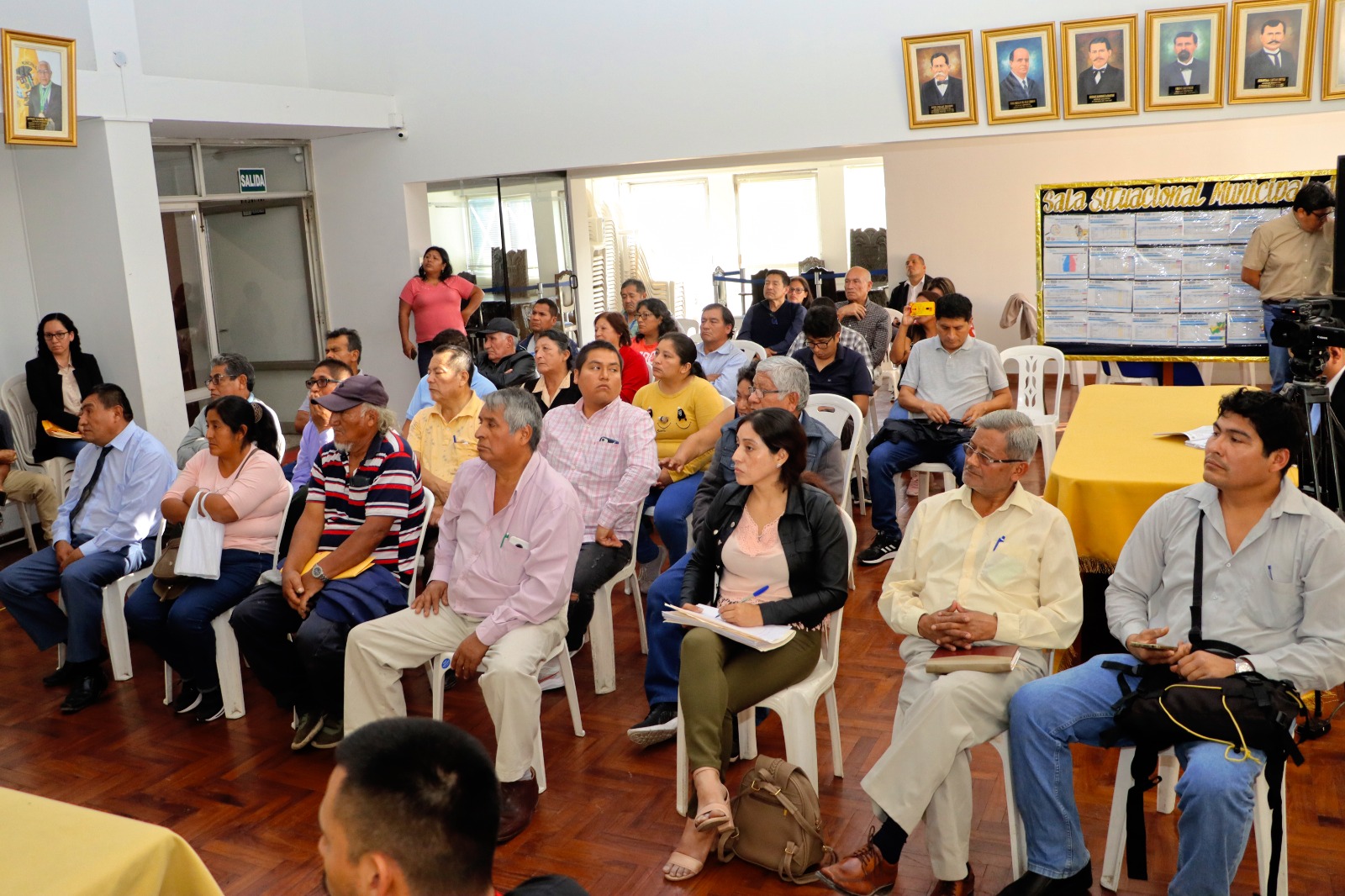 Alcaldes de Huaral y Chancay participaron de mesa de trabajo por el proyecto de agua potable para el C.P. Pampa Libre
