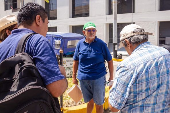 Sullaneros En Acción Donarán Plantas Ornamentales Para Embellecer Plaza De Armas