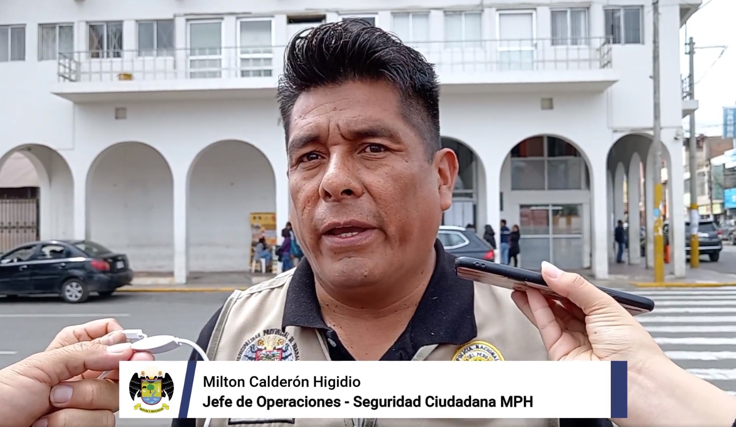 Agentes del serenazgo frustraron accionar de roba cables y asalto a tienda en la Av. Estación