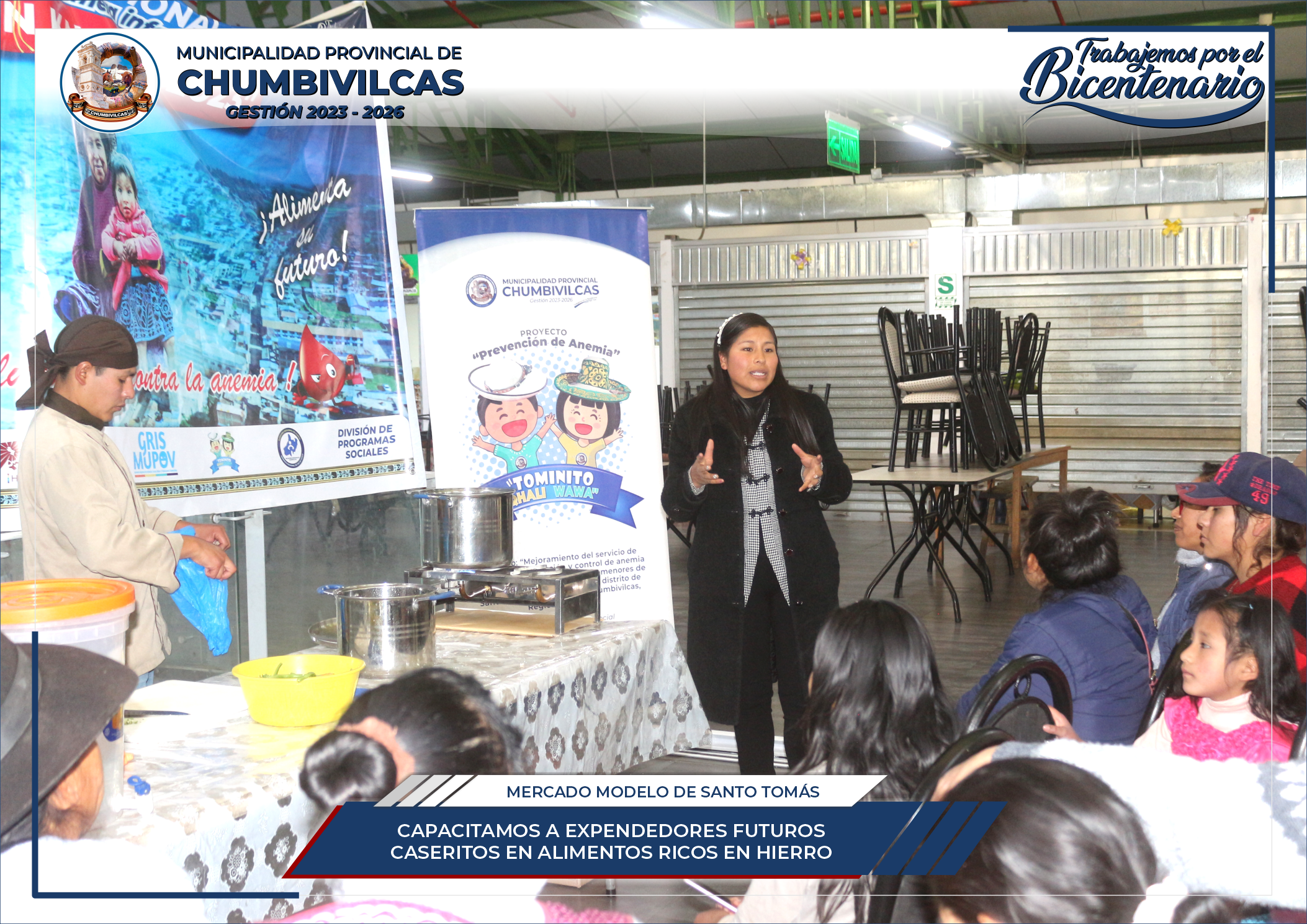 Municipalidad de Chumbivilcas capacita a futuros "Caseritos del Hierro" del distrito de Santo Tomás