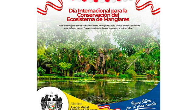 Día Internacional de la Conservación del Ecosistema de Manglares