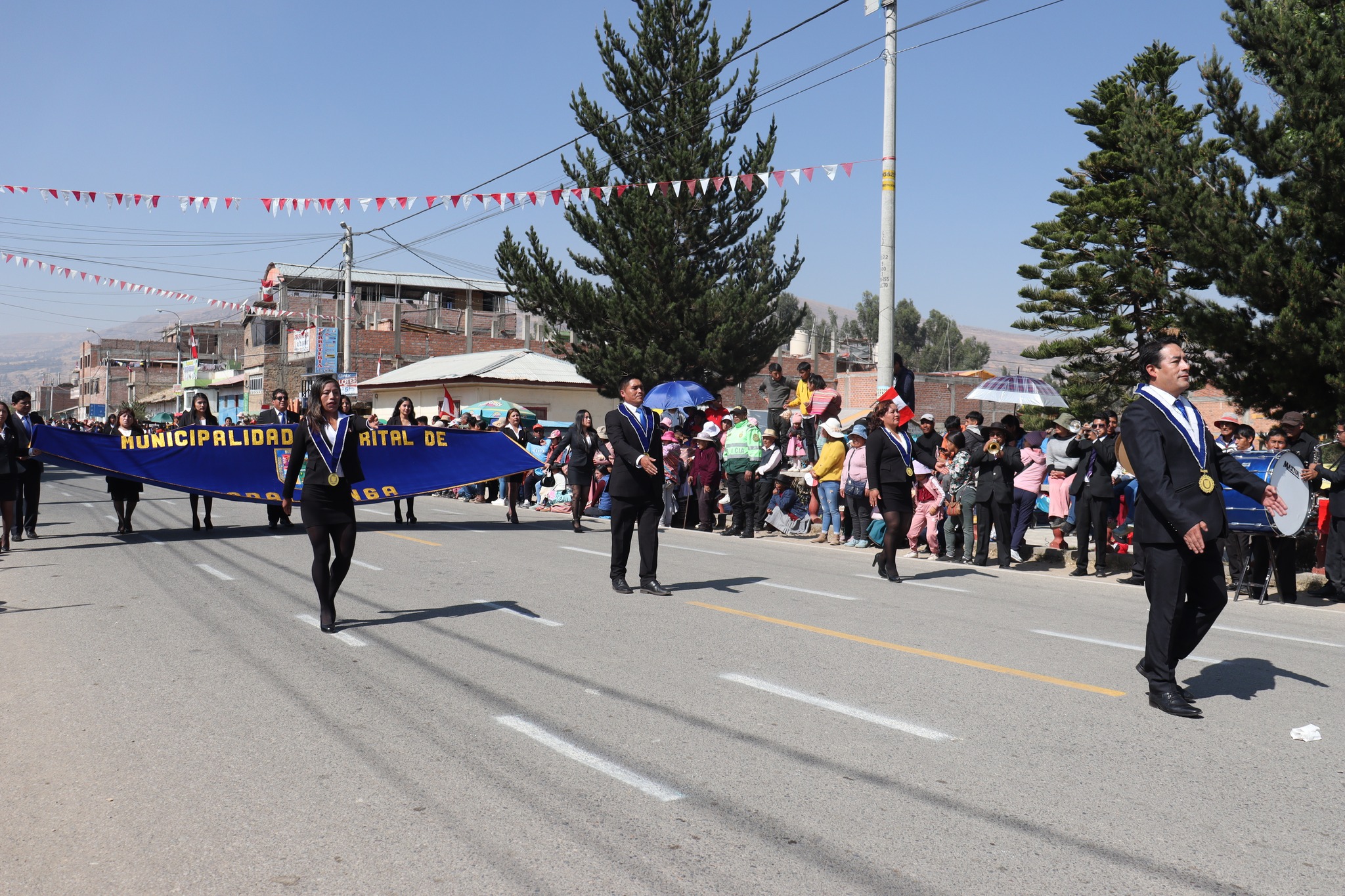 Misa y Desfile Cívico por Fiestas Patrias