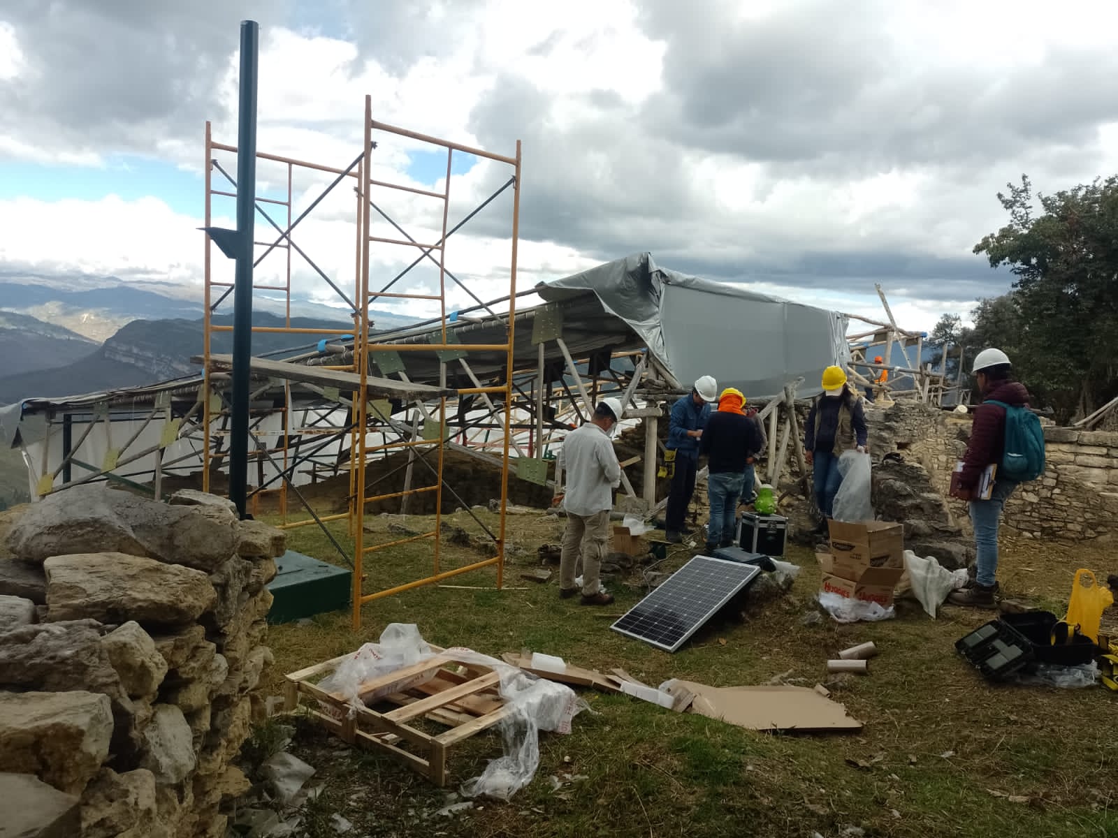 Ministerio de Cultura: Kuélap recibe nueva estación meteorológica para su conservación