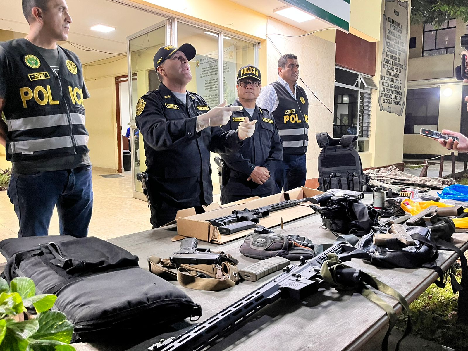 Desarticulan red criminal dedicada a la extorsión en La Libertad