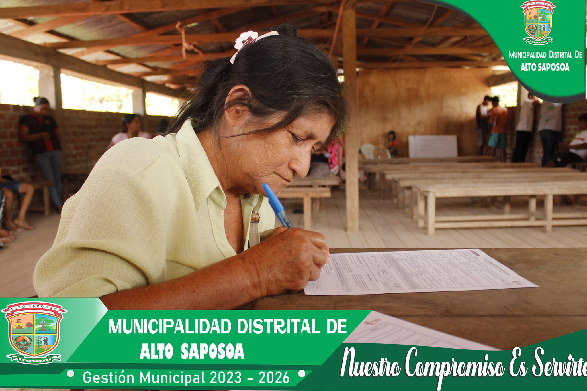 Para hoy fue programado las inscripciones para trabajos temporales del programa Lurawi Perú En las instalaciones del local Comunal del Caserío de Nueva Vida, cabe mencionar que la inscripción es completamente gratis.
De esta manera se busca brindar oportunidad laboral a las familias con escasos recursos económicos. Actualmente el señor Alcalde conoce la falta de oportunidad laboral en el distrito, por lo cual esta sumando esfuerzos para generar más puestos de trabajos a través de proyectos que beneficiarán a gran parte de nuestro distrito.
Gracias a la Gestión del Señor Wilson Carrero Alcalde Distrital de AltoSaposoa...