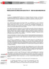 Vista preliminar de documento Resolución Directoral Ejecutiva