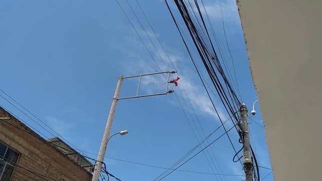 Electrocentro recomienda evitar soltar globos de helio cerca a la red eléctrica en Huánuco