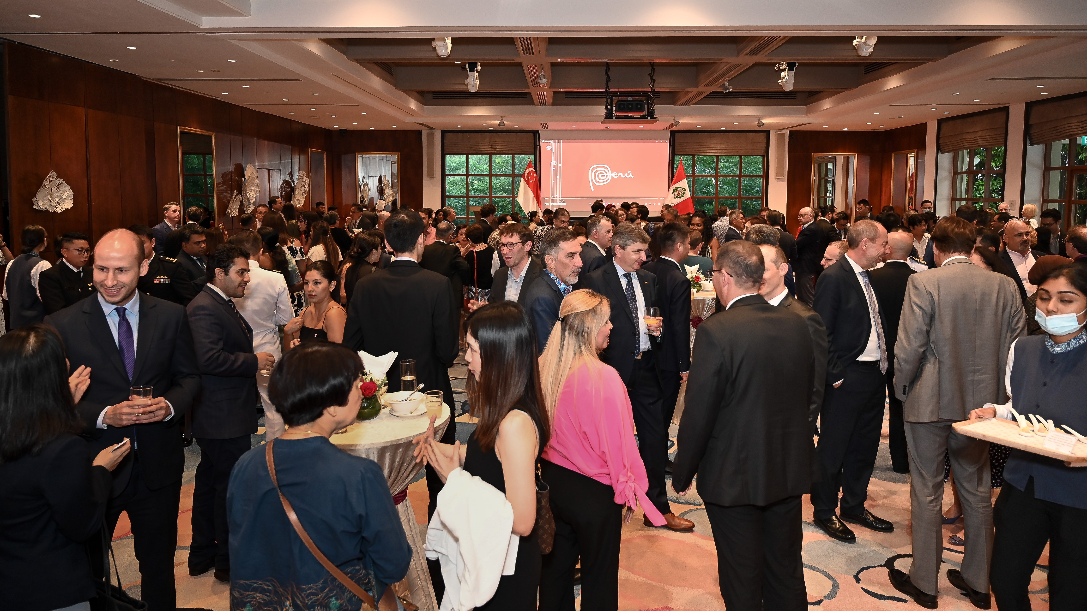 Realizan recepción en Singapur para conmemorar el 202.° aniversario de la independencia del Perú