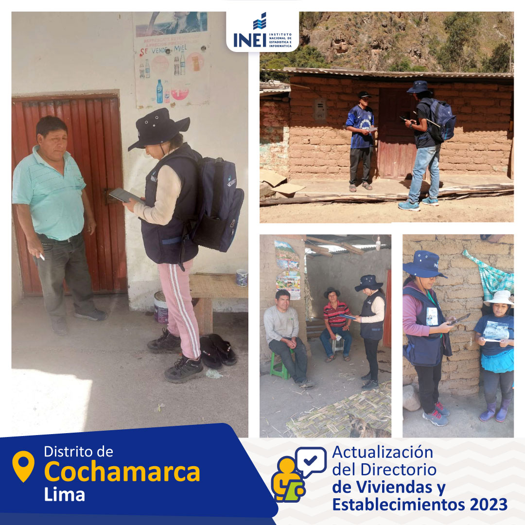 INEI 03-08-2023 Actualización del Directorio de Viviendas y Establecimientos 2023