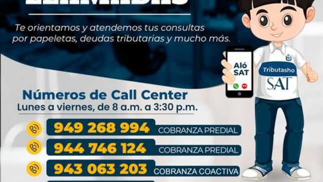 Te orientamos y atendemos tus consultas en papeletas, deudas tributarias y más.
✅Pagando tus Impuestos