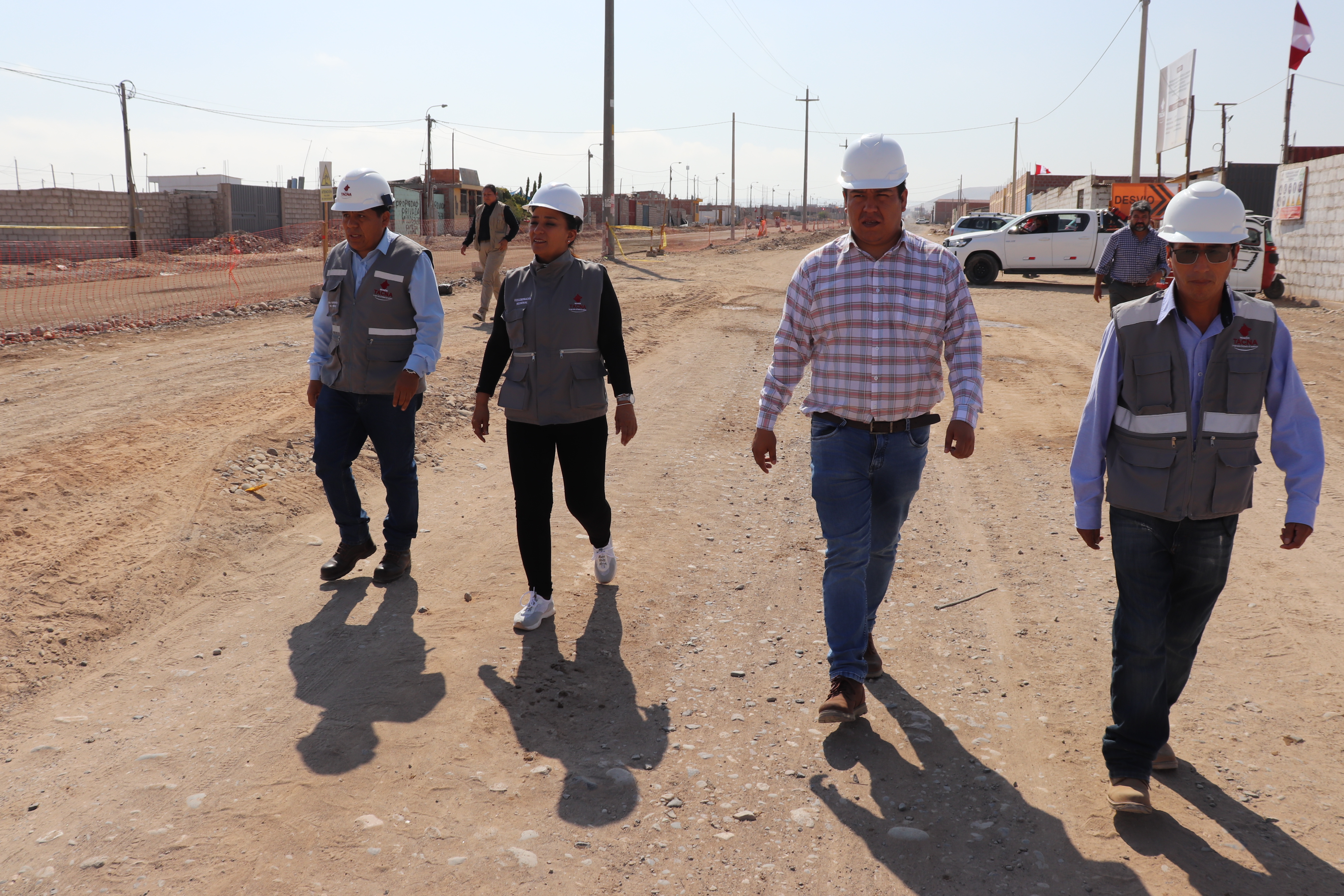 Continúan los avances en la vía de acceso al Cementerio Municipal