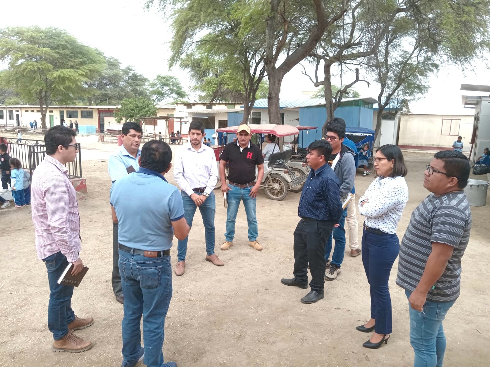Avanzando con el proyecto de la I.E El Tallan