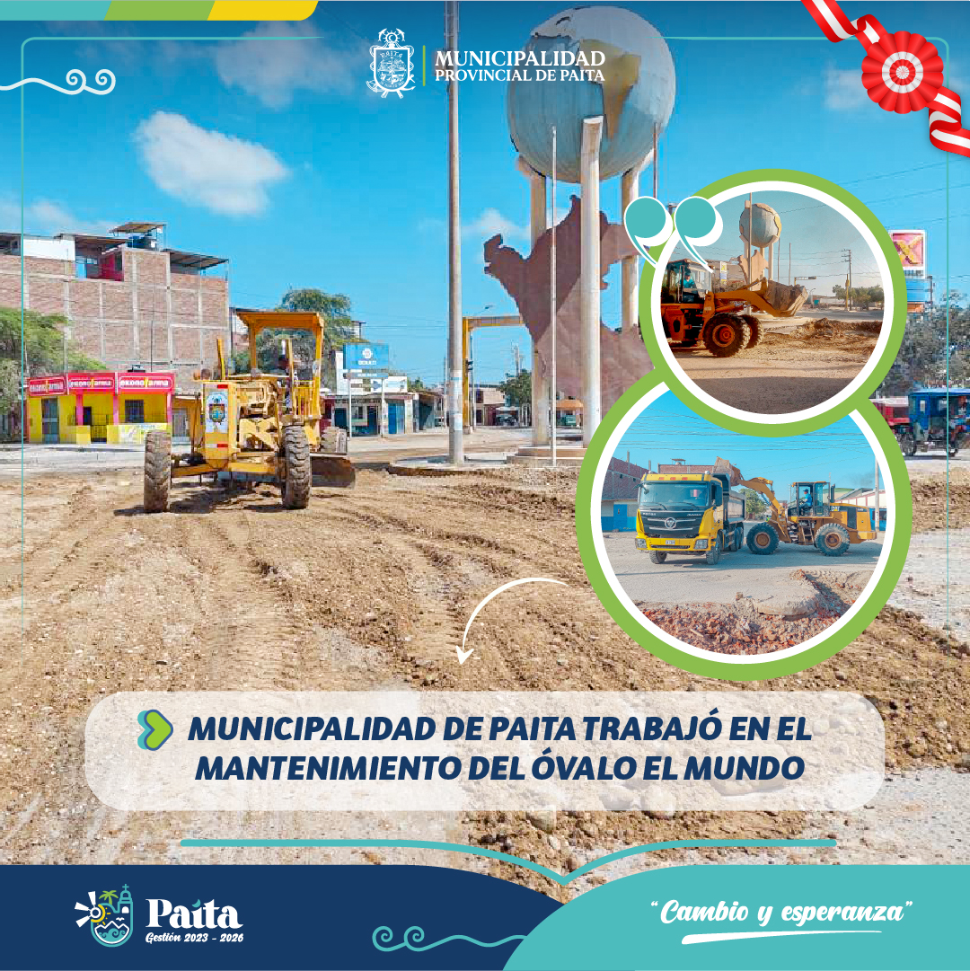 Municipalidad de Paita trabajó en el mantenimiento