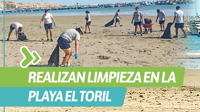 Realizan limpieza en la Playa El Toril