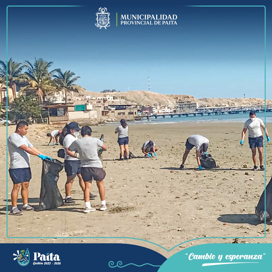 Realizan limpieza en la Playa El Toril
