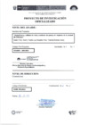 Vista preliminar de documento Proyecto de Investigación Oficializado  OEAIDE 899-2023, INSM-555-2023