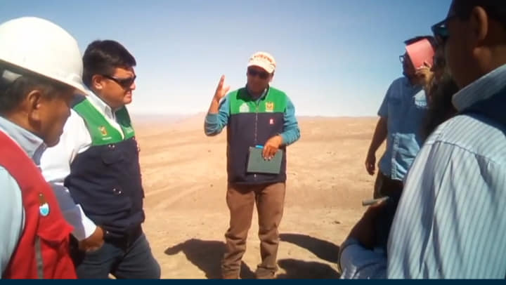 El Gobierno Regional Moquegua, a travรฉs del equipo tรฉcnico del PERPG