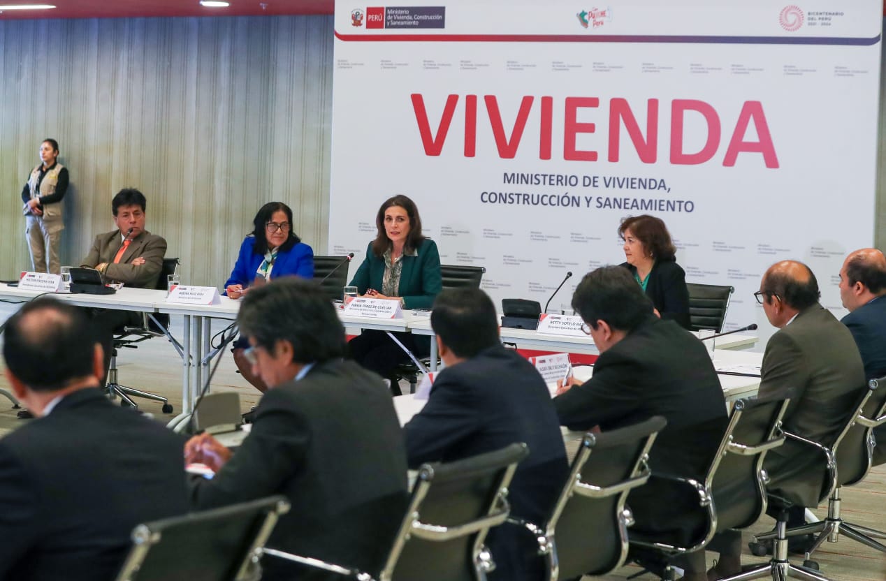 Ministra de Vivienda instala Comisión Multisectorial para el fortalecimiento y modernización de SEDAPAL