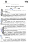 Vista preliminar de documento RDRE. 1855-2023-DREJ-APRUEBA LA DONACIÓN DE 15 BIENES MUEBLES, PARA  LA I. E. NUESTRA SEÑORA DE COCHARCAS.