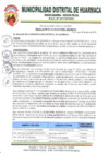 Vista preliminar de documento RESOLUCIÓN DE ALCALDÍA N°366-2023-MDH-A