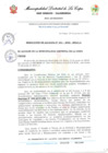 Vista preliminar de documento RESOLUCION DE ALCALDIA N°231-2023 - APROBACION POI 2023