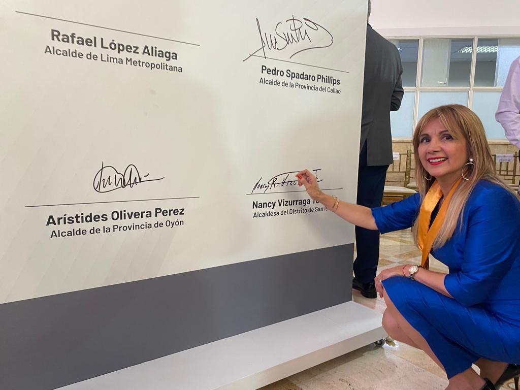 San Isidro firma pacto por la seguridad