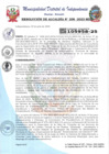 Vista preliminar de documento Resolucion de Alcaldia N° 208-2023-MDI