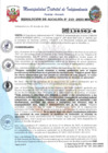 Vista preliminar de documento Resolucion de Alcaldia N° 210-2023-MDI