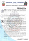 Vista preliminar de documento Resolucion de Alcaldia N° 211-2023-MDI
