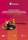 Vista preliminar de documento Instructivo para la presentación de información relevante por parte de terceros con legítimo interés – Resolución 072-2023/CLC-INDECOPI 