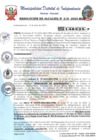 Vista preliminar de documento Resolucion de Alcaldia N° 218-2023-MDI
