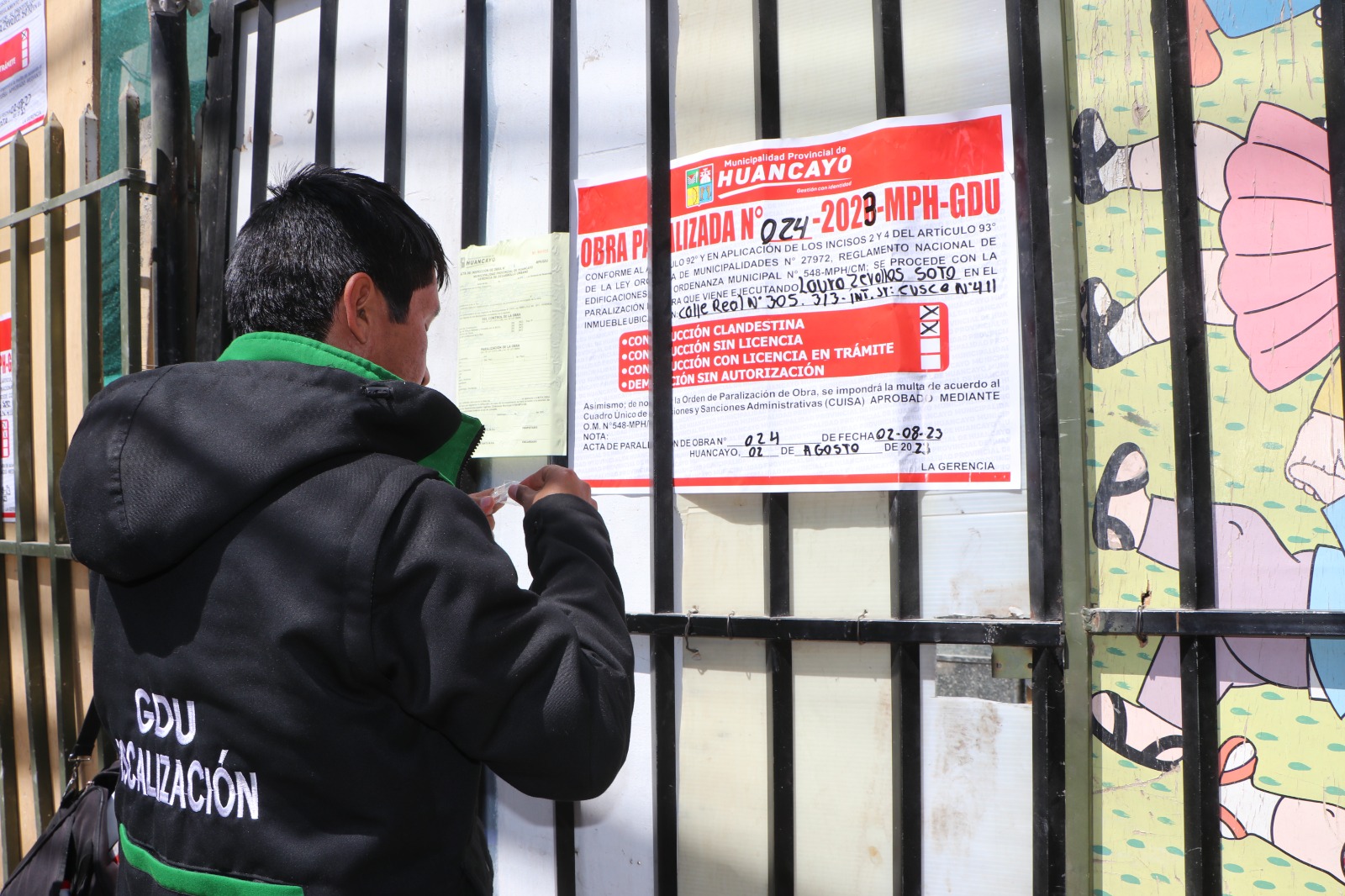 Gerente de Desarrollo Urbano menciona que no hay solicitud para tal trabajo