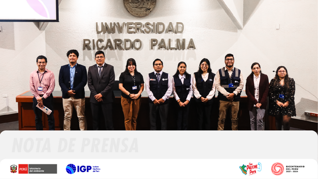 IGP compartió conocimiento científico con instituciones nacionales e internacionales FOTO