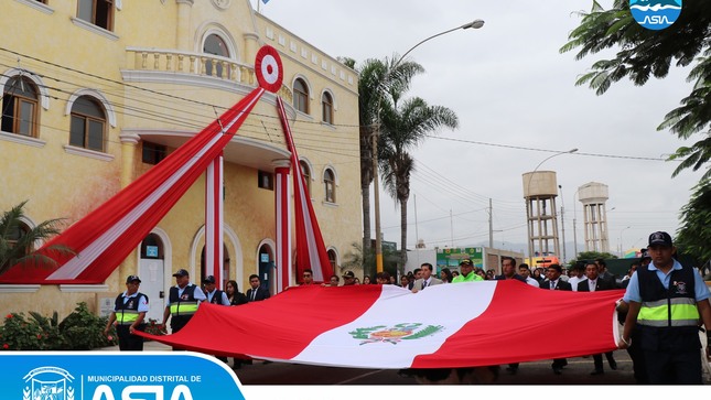 Izamiento de bandera 